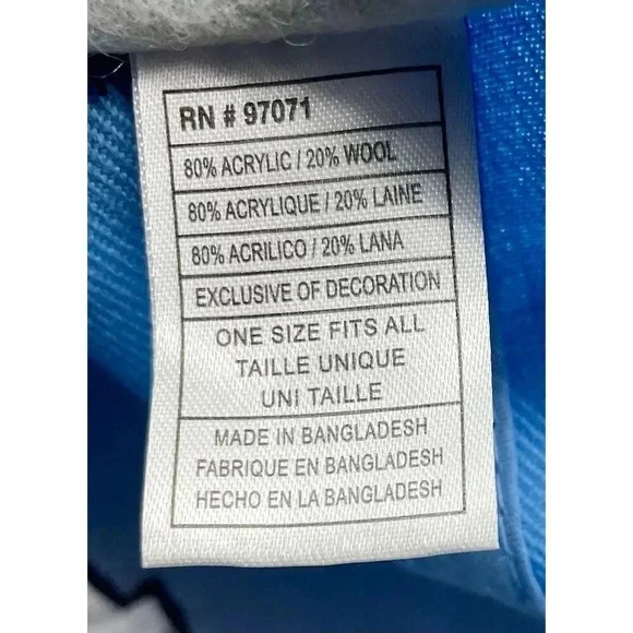 North Carolina Men’s NC Tar Heels Hat Cap Light Blue Adjustable Top Of The World - Picture 7 of 7